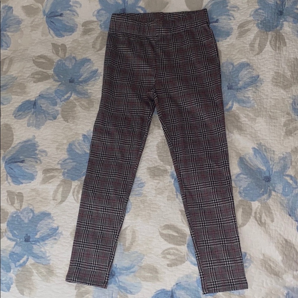 Forever 21 plaid leggings